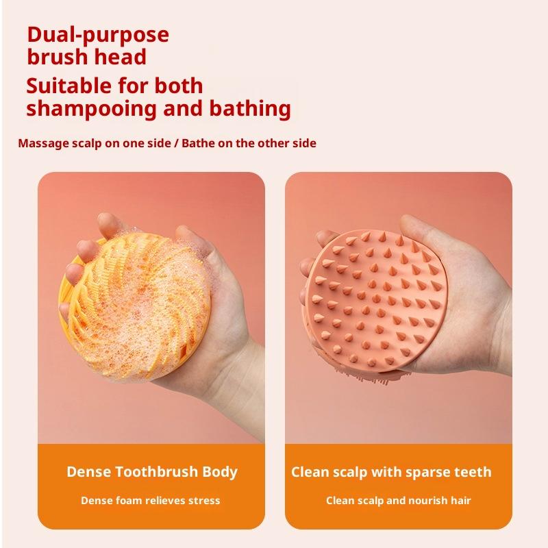 Scalp Scrub Exfoliant - Мягкий силиконовый скребок для тела, отшелушивающий,