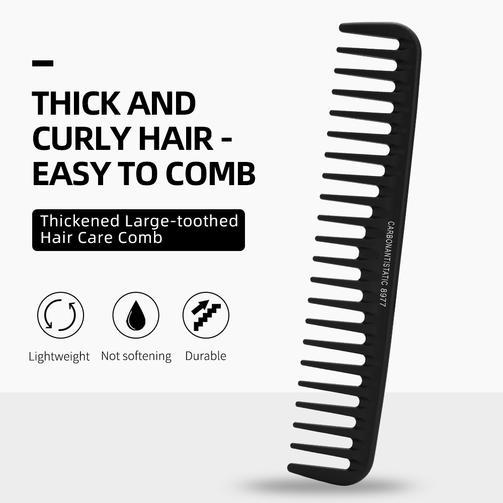 Hair Care Wavy Hair - Расческа с широкими зубьями и завитками,