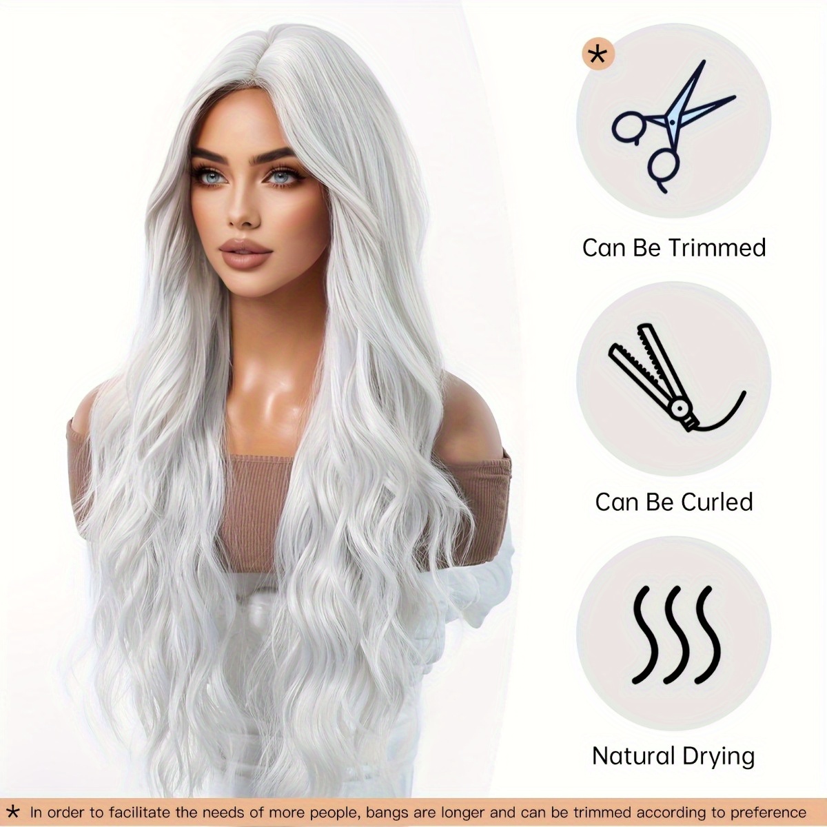 Парик из синтетического волокн – обзор и цена Hair Care Wavy Hair