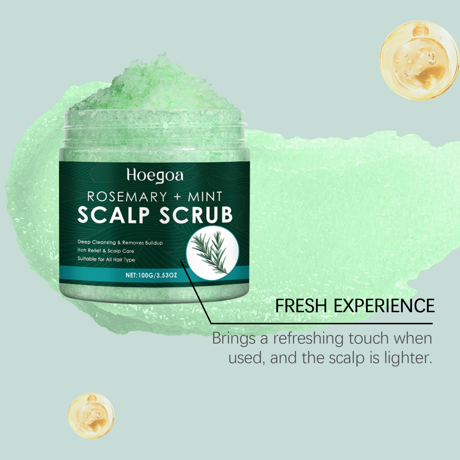 Скраб для кожи головы с розмар – обзор и цена Scalp Scrub Exfoliant